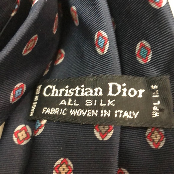 🆕 Christian Dior Italy Silk Tie - Picture 7 of 8